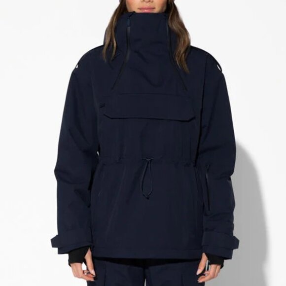 Halfdays NWT Ronne Snowboard Jacket Size S Navy - Picture 1 of 4